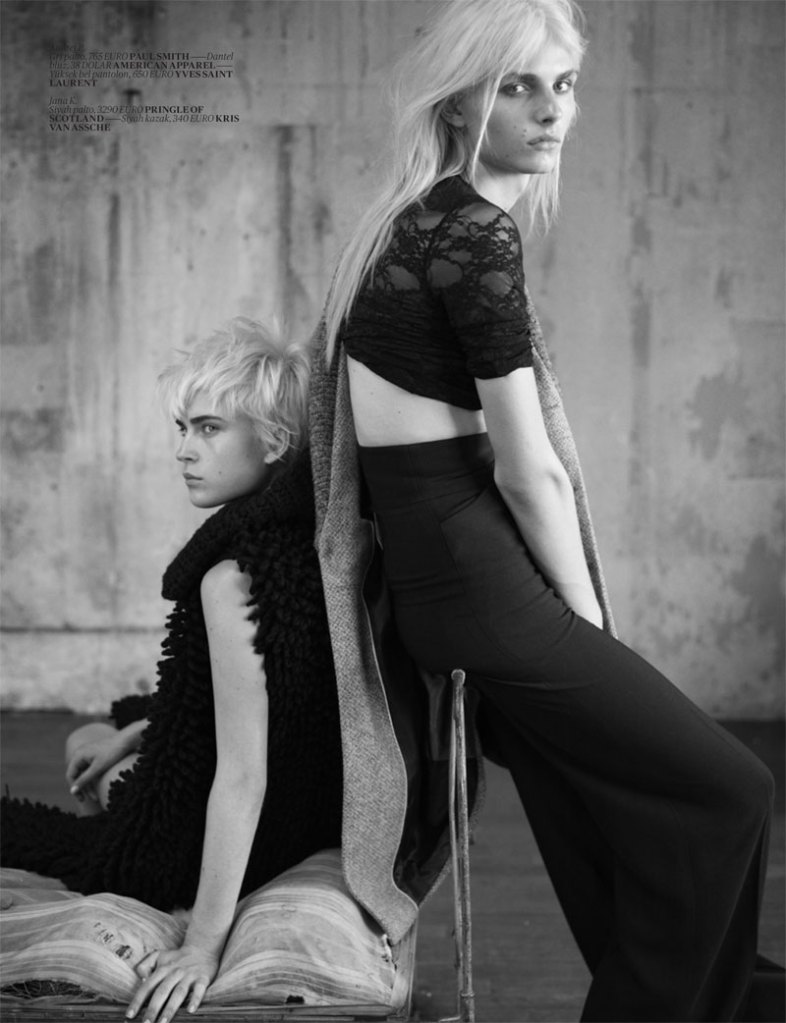 Andrej Pejic & Jana K by Matthew Brookes for Vogue Turkey November 2010, Androjen 08