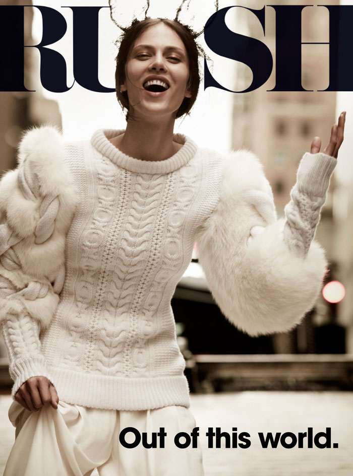 Aymeline Valade by Will Davidson for Russh #41 Cover