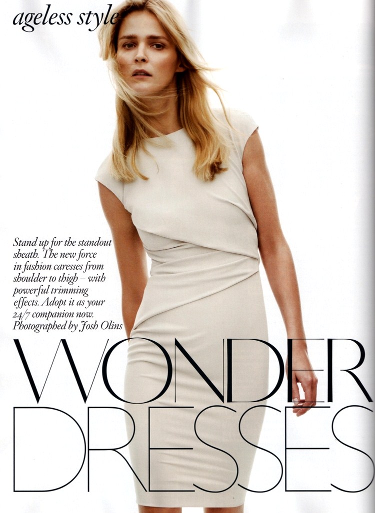 Carmen Kass by Josh Olins for UK Vogue July 2010, Wonder Dresses 09